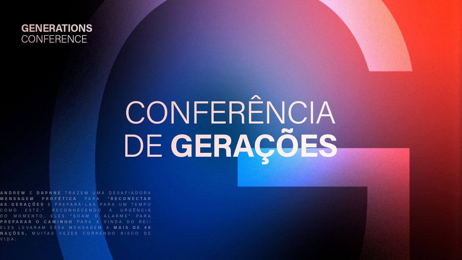 Conferência de Gerações 2026